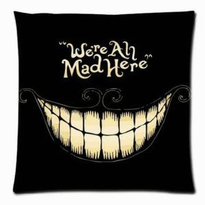 Alice In The Wonderland Pillowcase Pillow Case Cover Two Sides Printing 18x18 in